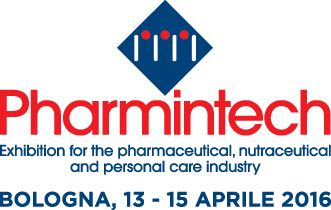 PHARMINTECH BOLOGNA  | 13-15 Aprile 2016 | Padiglione 22 Stand A81